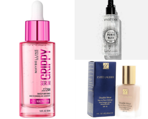 Makeup products💋 cover photo collage