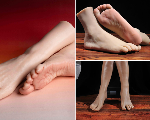 The Foot Care & Modeling Vault cover photo collage