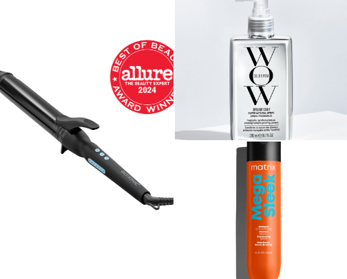 Updated Hair Routine cover photo collage