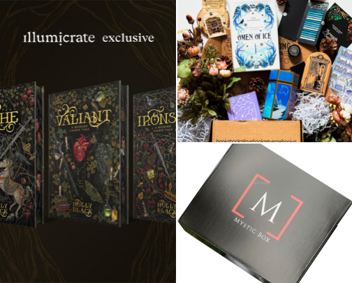 My Favorite Book Subscriptions cover photo collage