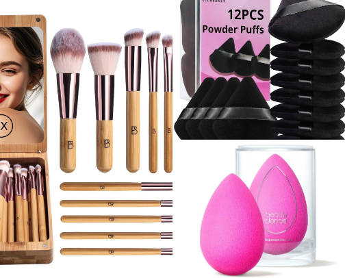 Complete Makeup Tools cover photo collage