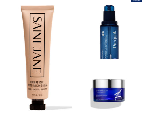 Skin care cover photo collage