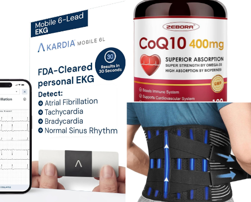 Health Items cover photo collage