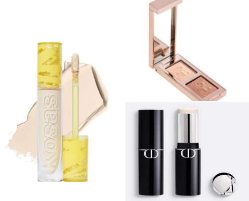 My makeup drawers cover photo collage