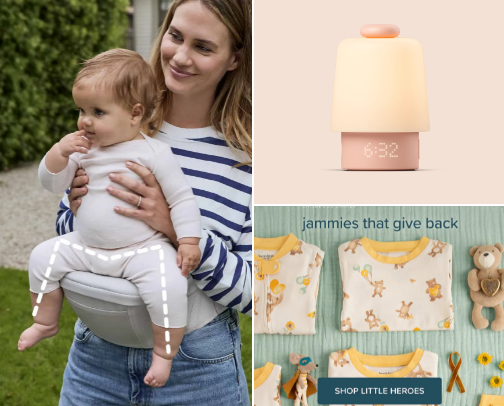 Baby registry must haves from a mom of 3 cover photo collage