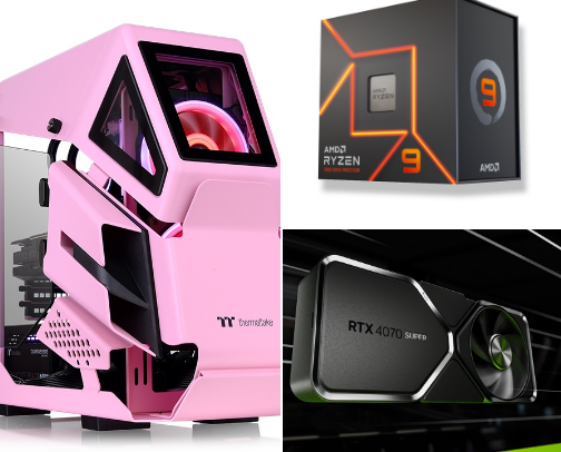 Ultimate Pink & High-Performance Gaming Setup 2026 cover photo collage