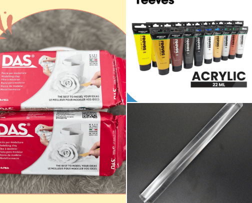 DIY Air Dry Kit Bahan Prakarya Clay Indonesia cover photo collage