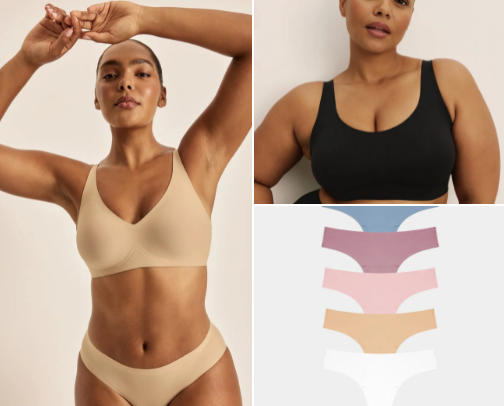 Underwear cover photo collage