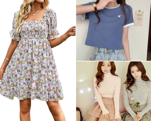 Cute Korean Looks cover photo collage