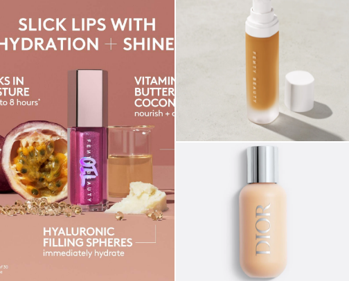 Glow Up Guide 💄✨ cover photo collage