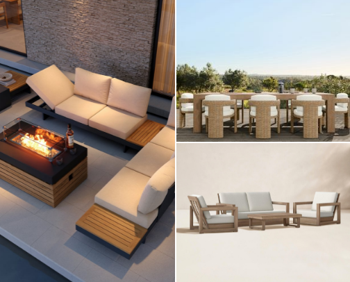 Best Outdoor Furniture & Patio Furnishings: Sofas, Dining & More cover photo collage