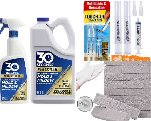 Products and hacks to keep my new house looking new cover photo collage