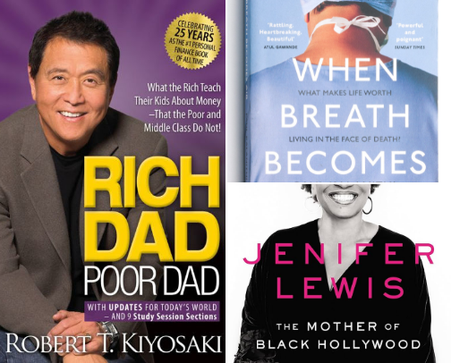 My favorite book recs cover photo collage