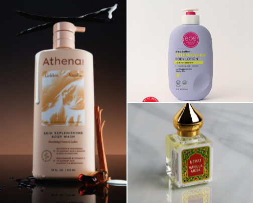 Must haves to smell like a vanilla goddess cover photo collage