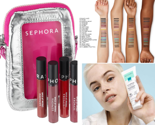 "Sephora Stars: Beauty Picks That Never Miss" cover photo collage