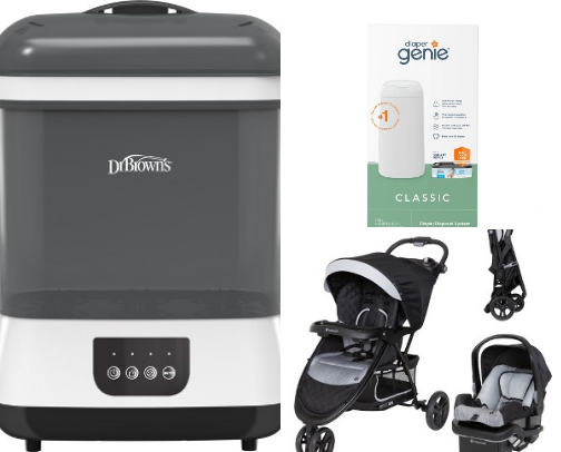 Everyday baby items I LOVE cover photo collage