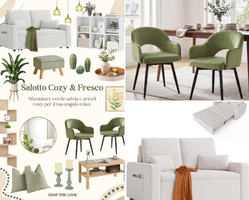 Home Aesthetic | Mobili e Tendenze Casa cover photo collage