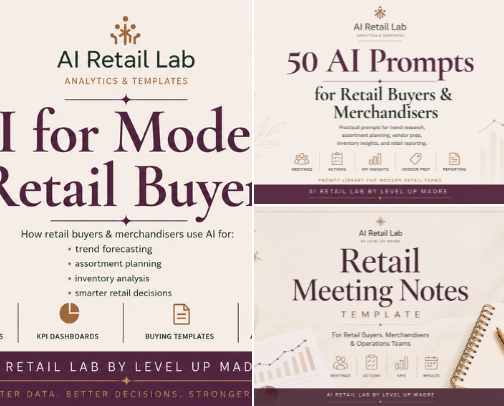 💻 AI Retail Lab | Digital Tools for Retail Buyers cover photo collage