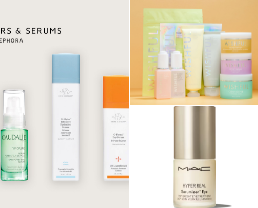 Skincare for night routine cover photo collage