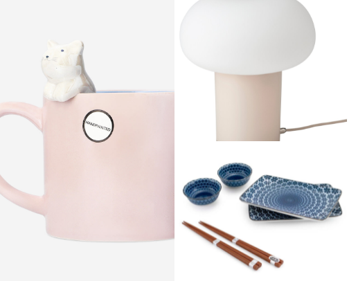Cute homeware that's also functionable 🍵🏠 cover photo collage