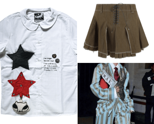 iris law grunge style 🏹 cover photo collage