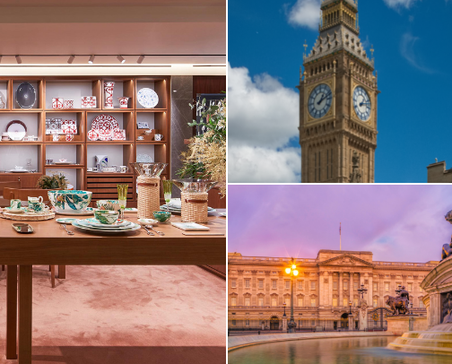 London, UK cover photo collage