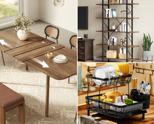 Apartment-Friendly Home Essentials cover photo collage