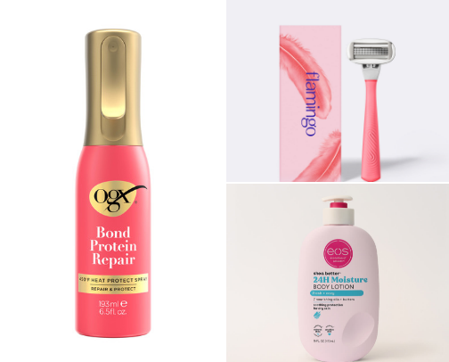 my everyday beauty & hygiene staples cover photo collage