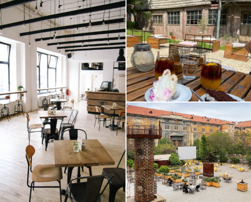Discover Czech Cafes and Nightlife cover photo collage