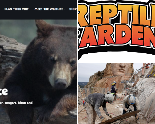 South Dakota- They say the bad lands cover photo collage