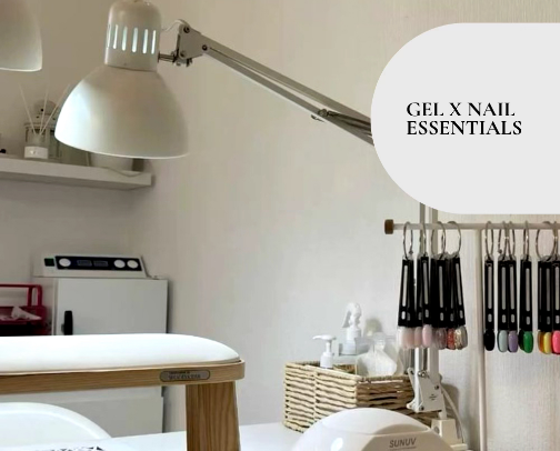 my gel-x nail essentials cover photo collage