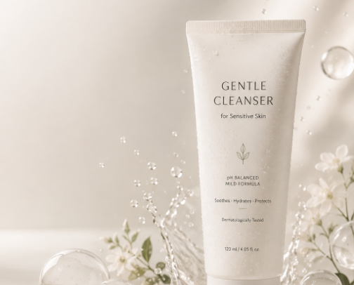Favorite beauty product essentials cover photo collage