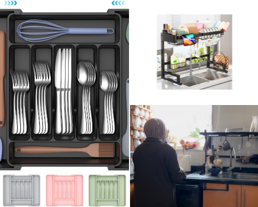 Kitchen Organization Must-Haves (Amazon Finds) cover photo collage