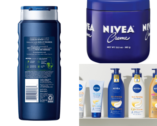 Nivea cover photo collage