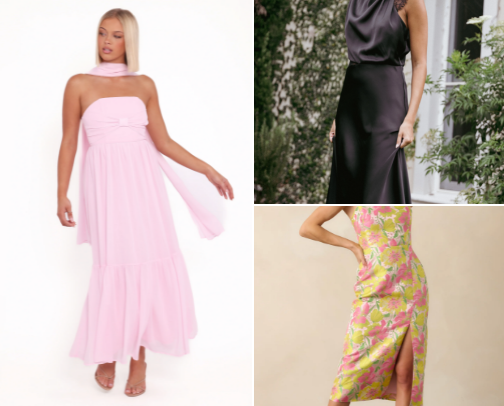 I Do...Love These Dresses: My Favorite Wedding Guest Dresses! cover photo collage