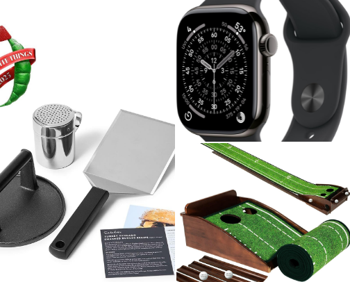 Gifts He Actually Wants cover photo collage