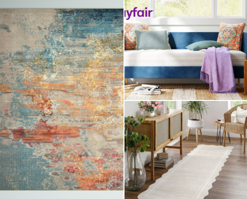 Rugs cover photo collage