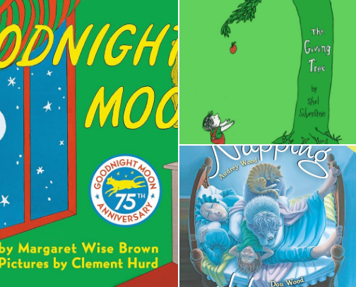 My childhood books. Books my dad read to me and that I still remember to this day cover photo collage