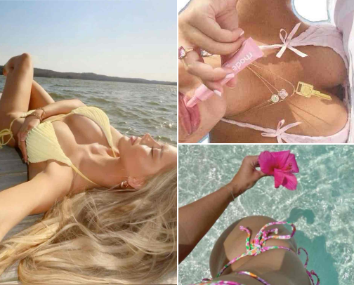 Sun, Sand & Swimsuits - Bikini Goals 2025 cover photo collage