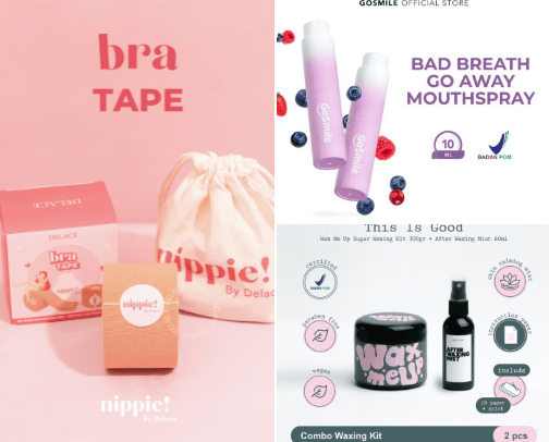 Women's Secret Items cover photo collage