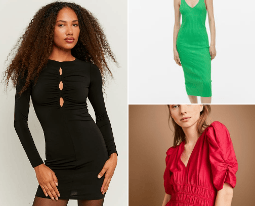 Dress cover photo collage