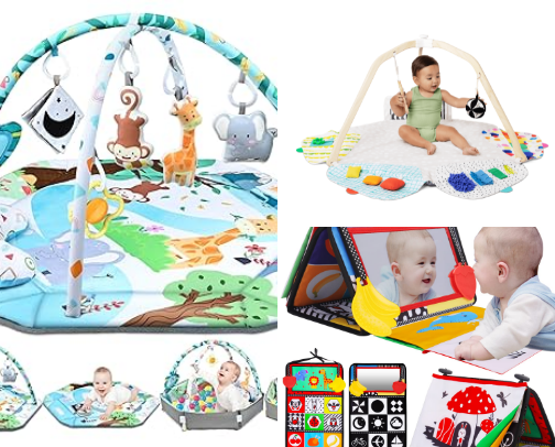 Tummy time favorites cover photo collage