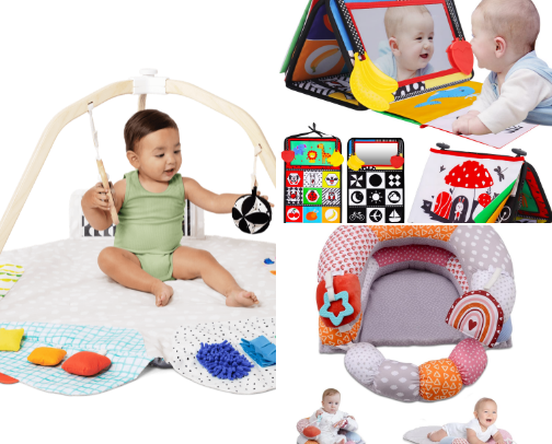 Tummy time favorites cover photo collage