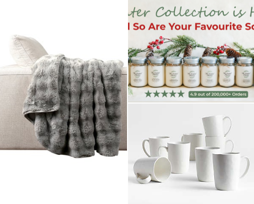 Cozy Things That Make My Home Feel Peaceful cover photo collage