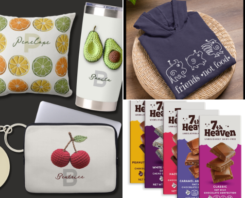 Fun Gift Ideas for Vegetarians and Vegans cover photo collage