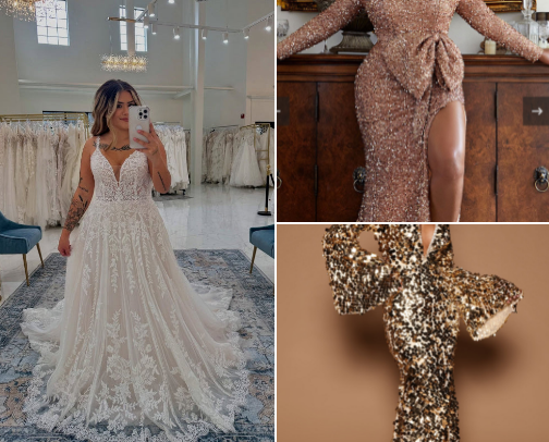 Wedding/Prom/Graduation Season 2026: Trending Bridal & Ball Gown Styles, Guest Fashion & Ceremony Looks cover photo collage