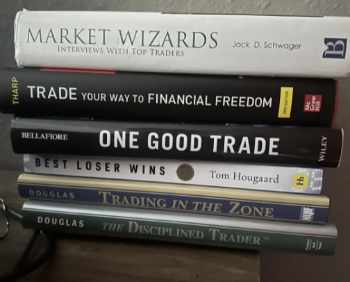 Trading Books List cover photo collage