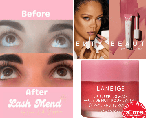 Skin care cover photo collage