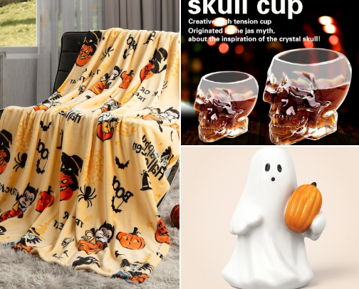 Summerween -Halloween in the middle of summer cover photo collage
