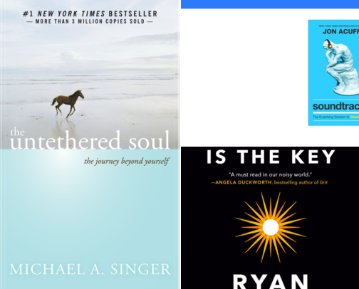 Self-Help Books That Actually Changed How I Show Up Every Day cover photo collage